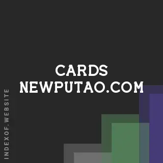 cards-newputao.com by Reynaldo Umali site -  Indexof