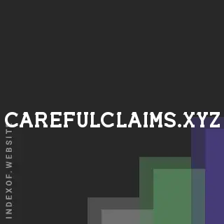 carefulclaims.xyz by Verneri Hiltunen site -  Indexof