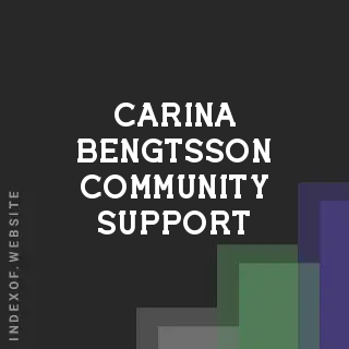 Carina Bengtsson Community Support | Indexof