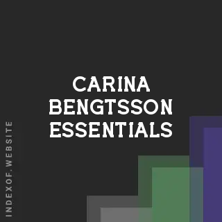 Carina Bengtsson Essentials | Indexof