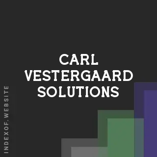 Carl Vestergaard Solutions | Indexof
