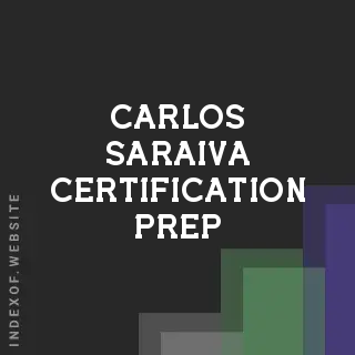 Carlos Saraiva Certification Prep | Indexof