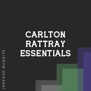 Carlton Rattray Essentials | Indexof