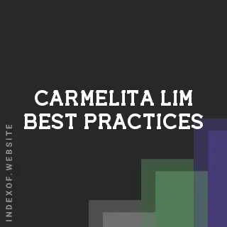 Carmelita Lim Best Practices | Indexof