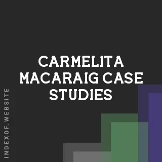 Carmelita Macaraig Case Studies | Indexof