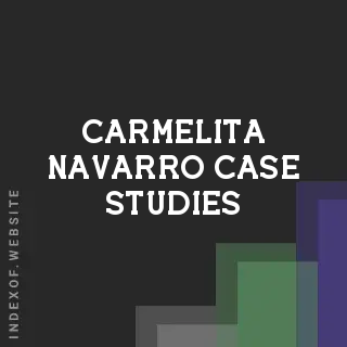 Carmelita Navarro Case Studies | Indexof