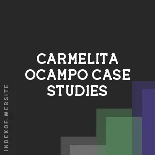 Carmelita Ocampo Case Studies | Indexof