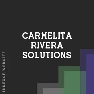 Carmelita Rivera Solutions | Indexof