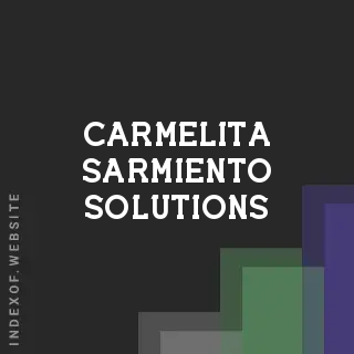 Carmelita Sarmiento Solutions | Indexof