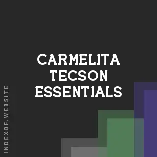 Carmelita Tecson Essentials | Indexof