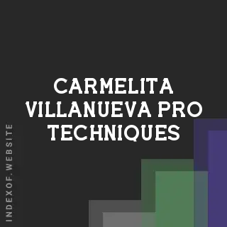 Carmelita Villanueva Pro Techniques | Indexof