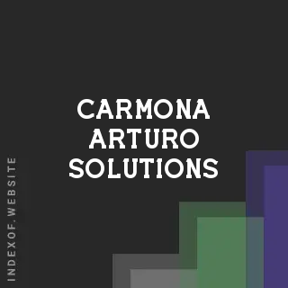 Carmona Arturo Solutions | Indexof