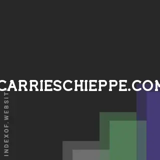 carrieschieppe.com by Carolena Pard site -  Indexof