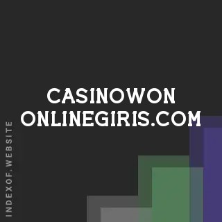casinowon-onlinegiris.com by Flynn Warren site -  Indexof