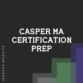 Casper Ma Certification Prep | Indexof