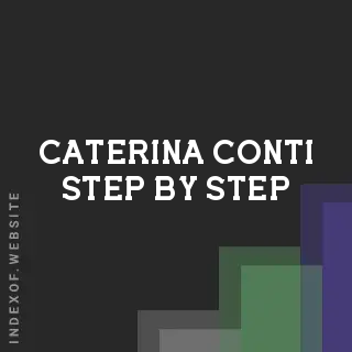 Caterina Conti Step-by-Step | Indexof