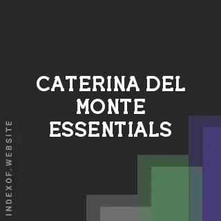 Caterina Del Monte Essentials | Indexof