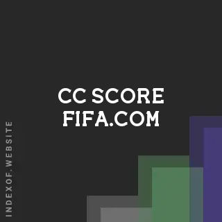 cc-score-fifa.com by Oscar Hui site -  Indexof