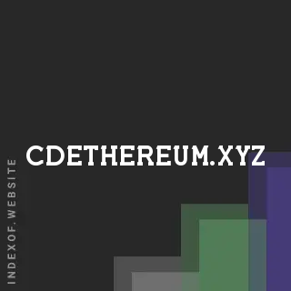 cdethereum.xyz by Kazi Titu site -  Indexof