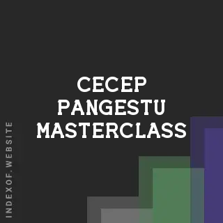 Cecep Pangestu Masterclass | Indexof