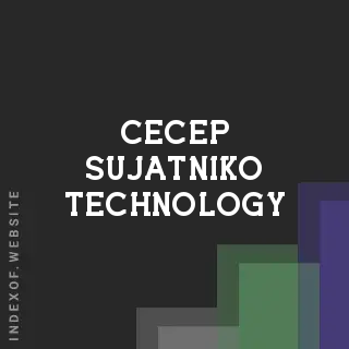 Cecep Sujatniko Technology | Indexof