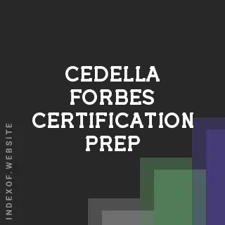 Cedella Forbes Certification Prep | Indexof