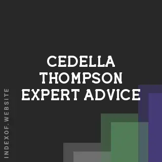 Cedella Thompson Expert Advice | Indexof