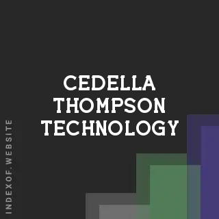 Cedella Thompson Technology | Indexof