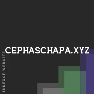 cephaschapa.xyz by Anna Isaksdottir site -  Indexof