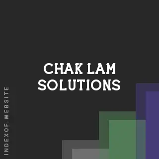 Chak Lam Solutions | Indexof