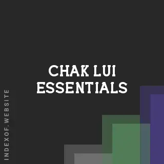 Chak Lui Essentials | Indexof