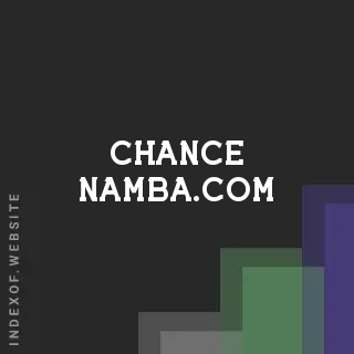 chance-namba.com by Anders Madsen site -  Indexof