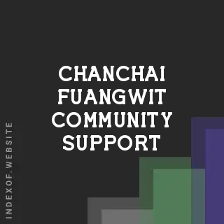 Chanchai Fuangwit Community Support | Indexof