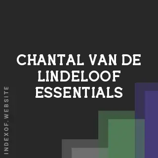 Chantal van de Lindeloof Essentials | Indexof