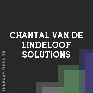 Chantal van de Lindeloof Solutions | Indexof