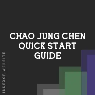 Chao-jung Chen Quick Start Guide | Indexof