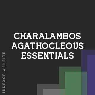 Charalambos Agathocleous Essentials | Indexof