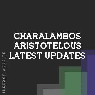 Charalambos Aristotelous Latest Updates | Indexof