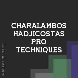 Charalambos Hadjicostas Pro Techniques | Indexof