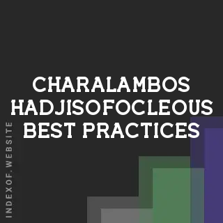 Charalambos Hadjisofocleous Best Practices | Indexof
