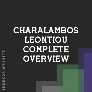 Charalambos Leontiou Complete Overview | Indexof
