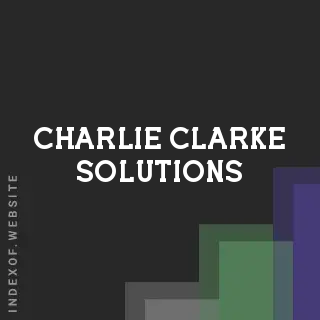 Charlie Clarke Solutions | Indexof