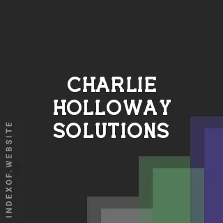 Charlie Holloway Solutions | Indexof