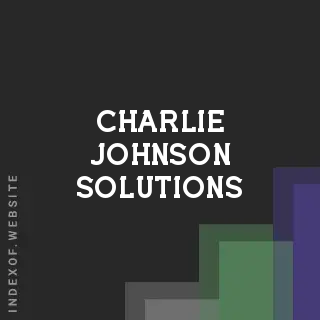 Charlie Johnson Solutions | Indexof