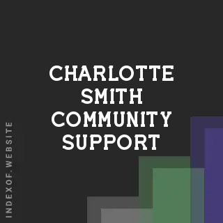 Charlotte Smith Community Support | Indexof