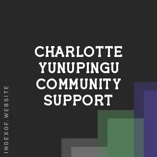 Charlotte Yunupingu Community Support | Indexof