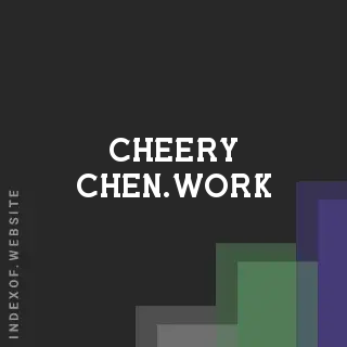 cheery-chen.work by Jolanda van Kampen site -  Indexof