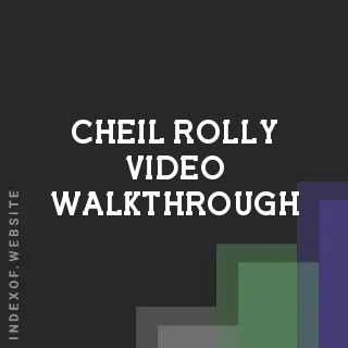 Cheil Rolly Video Walkthrough | Indexof