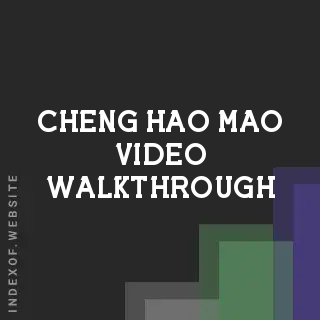 Cheng-hao Mao Video Walkthrough | Indexof