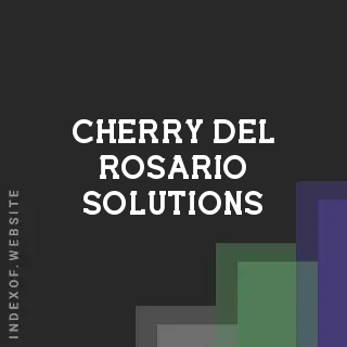 Cherry Del Rosario Solutions | Indexof